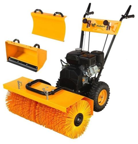 Машина подметально-уборочная Habert HBB25-F 3в1 (щетка+отвал+ковш)-Tehinstrument