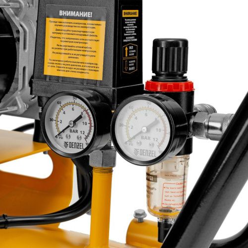 Компрессор безмасляный, малошумный  Denzel DLS 2250/100-Tehinstrument