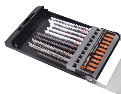 Набор пилок для лобзика по дереву и металлу 10шт Вихрь-Tehinstrument