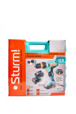 Аккумуляторный шуруповерт  Sturm CD3612T-Tehinstrument