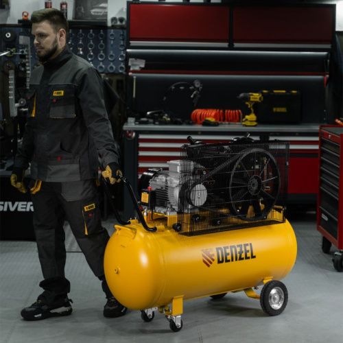 Воздушный ременной компрессор Denzel BCV 5500-T/200-Tehinstrument