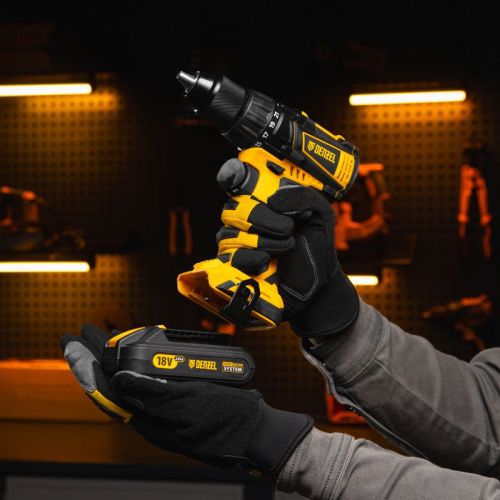 Дрель-шуруповерт аккумуляторная, бесщет. Denzel BLDL-IB-18-0-Tehinstrument