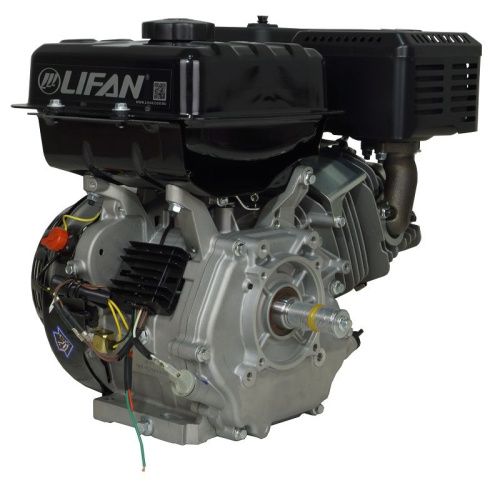 Двигатель Lifan 190F-C Pro, вал ?25мм, катушка 3 Ампера-Tehinstrument
