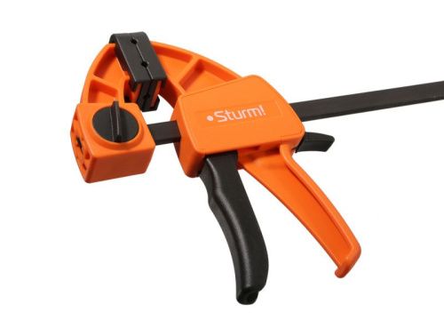 Струбцина быстрозажимная, 150мм, сила сжатия 70-100кгс,  Sturm-Tehinstrument