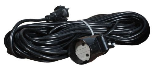 Удлинитель силовой QUATTRO ELEMENTI УХ10-101 - 20 м, провод ПВС 2х1,0 мм2, 1 литая роз.-Tehinstrument