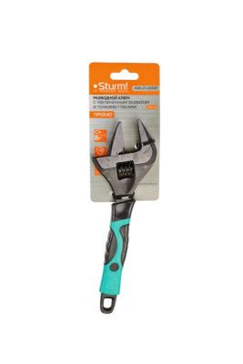 Разводной ключ с тонкими губками, 200 мм, зев 39мм, фосфатированный,  Sturm-Tehinstrument