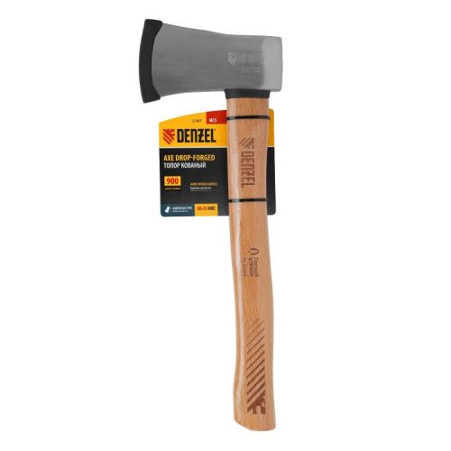 Топор кованый, 900 г, американский тип, буковая рукоятка, 430мм, EFP Denzel-Tehinstrument