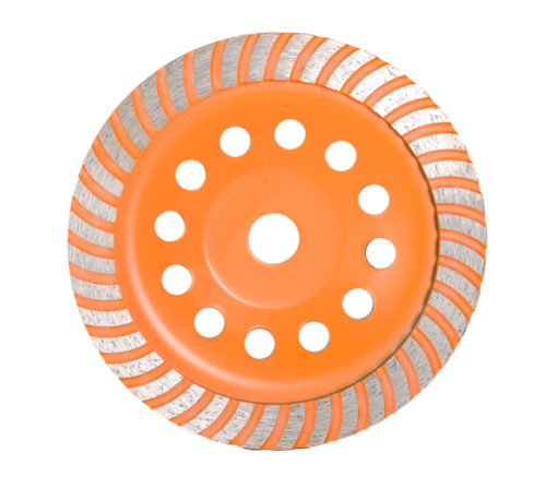 Чашка алмазная зачистная, 230 мм, Турбо Вихрь-Tehinstrument