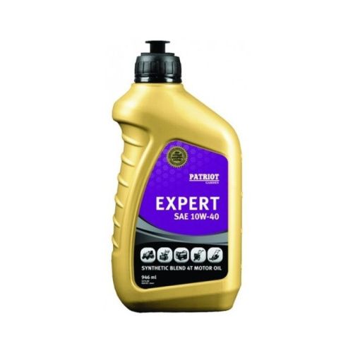 Масло 4-х тактное PATRIOT EXPERT HIGH-TECH 10W40, 0,946л.-Tehinstrument