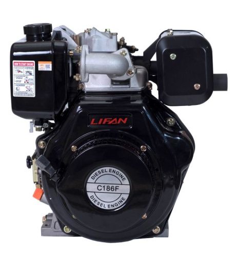 Двигатель Lifan Diesel 186F, конусный вал-Tehinstrument