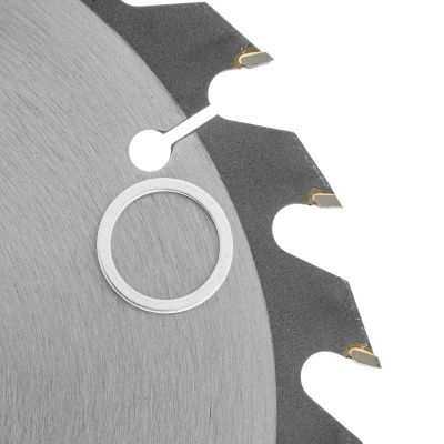 Пильный диск по дереву с гвоздями, ф185 х 20 мм, 24 зубов Denzel-Tehinstrument