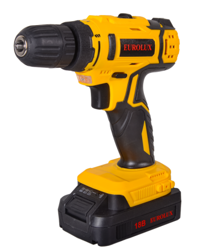 Дрель-шуруповерт Eurolux ДА-18/2Li-Tehinstrument