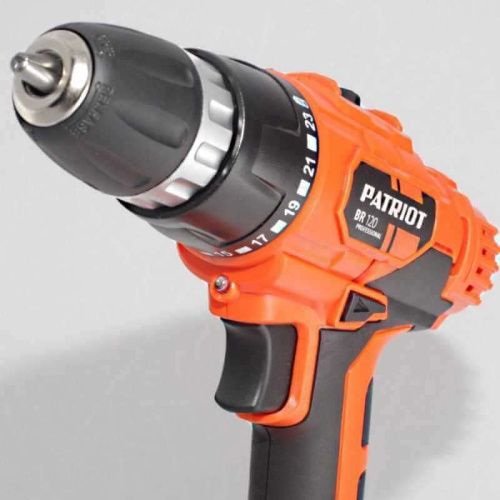 Аккумуляторная дрель-шуруповерт Patriot BR 120 (аккумуляторный шуруповерт Патриот 120), 180301400-Tehinstrument
