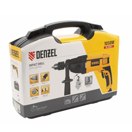 Дрель ударная Denzel ID-1050-2-Tehinstrument