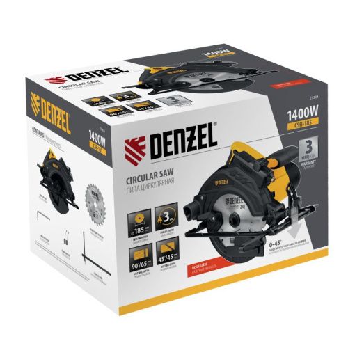 Пила циркулярная Denzel CSH-185-Tehinstrument