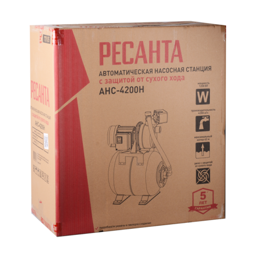 Автономная насосная станция Ресанта АНС-4200Н-Tehinstrument