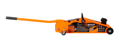 Домкрат гидравлический подкатной ДМК-2,5ФК (2,5 т, 140-390 мм, с фиксатором, в кейсе) Вихрь-Tehinstrument