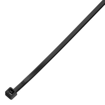 Хомуты, 370 x 3.6 мм, пластиковые, черные, 100 шт Сибртех-Tehinstrument