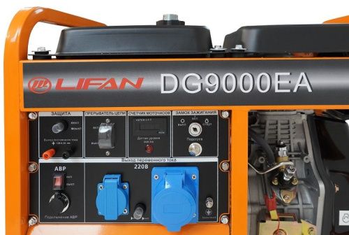 Генератор Lifan-DG9000EA дизельный-Tehinstrument