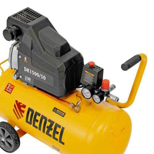 Компрессор воздушный Denzel DK1500/50, Х-PRO-Tehinstrument