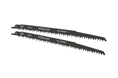 Полотно для сабельной пилы по дереву 2шт 240/5мм (грубая древесина),  Sturm-Tehinstrument