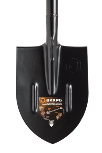 Штыковая лопата Вихрь, металлический черенок-Tehinstrument