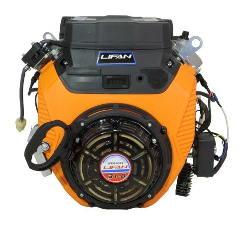 Двигатель Lifan LF2V80F ECC, вал ?25мм, катушка 20 Ампер-Tehinstrument