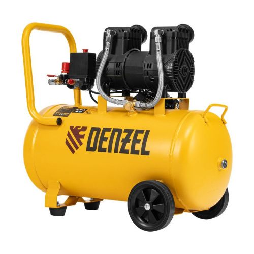 Малошумный безмасляный компрессор Denzel DLP-1500/50-Tehinstrument