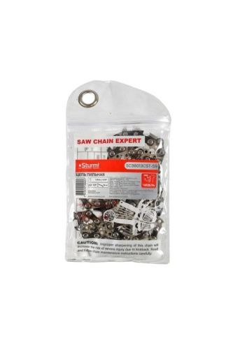 Цепь  Sturm 59 звеньев, паз 0,050", шаг 3/8", КВАДРАТНЫЙ ХРОМИРОВАННЫЙ, КАЛЕНЫЙ з-Tehinstrument