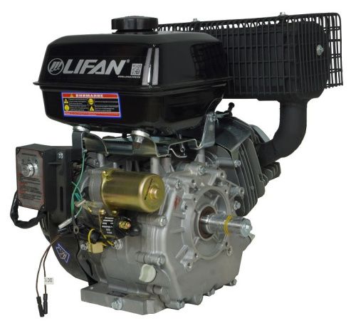 Двигатель Lifan 192FD, вал ?25мм, катушка 11 Ампер-Tehinstrument