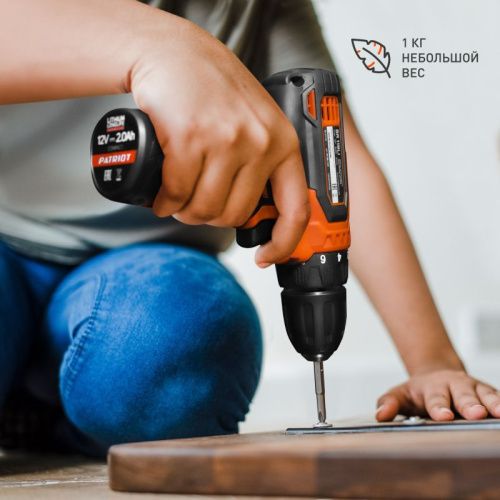 Дрель-шуруповерт аккумуляторная Patriot BR 119 Li-Tehinstrument
