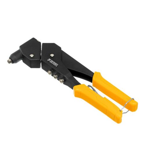 Заклепочник ручной, 285 мм, поворотный, 0-360, заклепки 2,4-3,2-4,0-4,8 мм Denzel-Tehinstrument