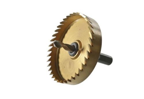 Коронка биметаллическая, 64 мм, по тонколистовому металлу, центрирующее сверло,  Sturm-Tehinstrument