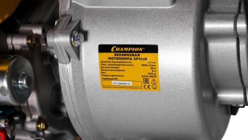 Бензиновая мотопомпа CHAMPION GP100E-Tehinstrument