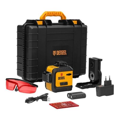 Лазерный уровень мультипризменный Denzel LX 360-2 Red-Tehinstrument