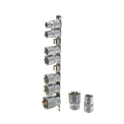 Набор головок CrV 9 шт 10-27 мм, посад 1/2",  Hanskonner-Tehinstrument