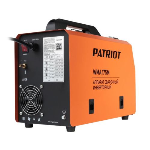 Полуавтомат сварочный инверторный Patriot WMA 175 M-Tehinstrument