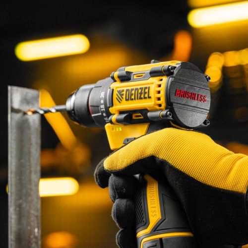 Дрель-шуруповерт аккумуляторная бесщет. CDH-BL-12, Li-Ion, 12 В Denzel-Tehinstrument