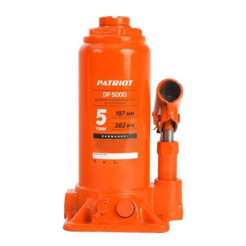 Домкрат бутылочный Patriot DB 5000 5 T-Tehinstrument