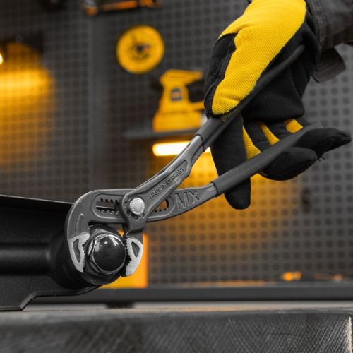 Клещи переставные, кнопочный механизм, обливные рукоятки, 250 мм Denzel-Tehinstrument