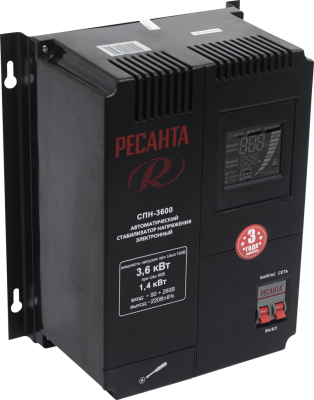 Стабилизатор напряжения РЕСАНТА СПН-3600-Tehinstrument