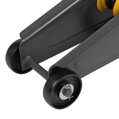 Домкрат гидравлический подкатной, 2 т, 135-385 мм Denzel-Tehinstrument