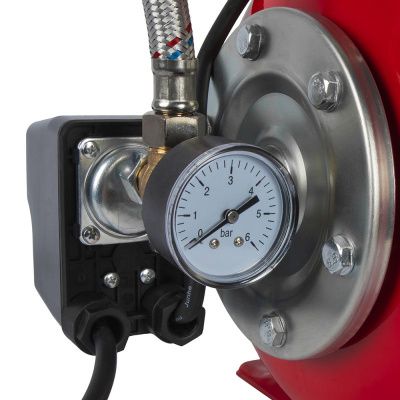 Насосная станция QUATTRO ELEMENTI Automatico 1001 Inox 50 L-Tehinstrument
