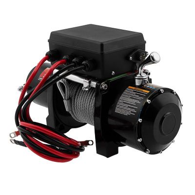 Лебедка автомобильная электрическая LB-2200, 2.2 т, 3.3 кВт, 12 В Denzel-Tehinstrument