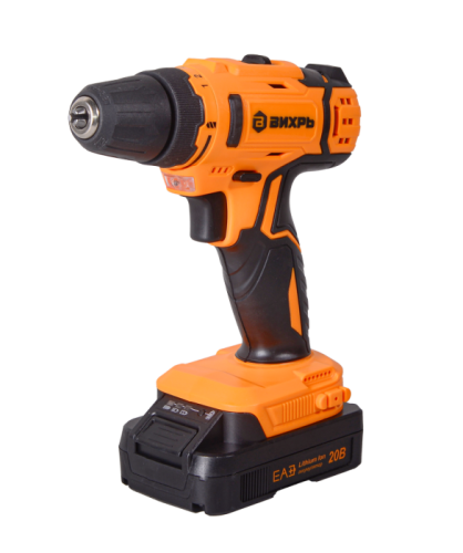 Дрель-шуруповерт Вихрь ДА-20Л-2К-Tehinstrument