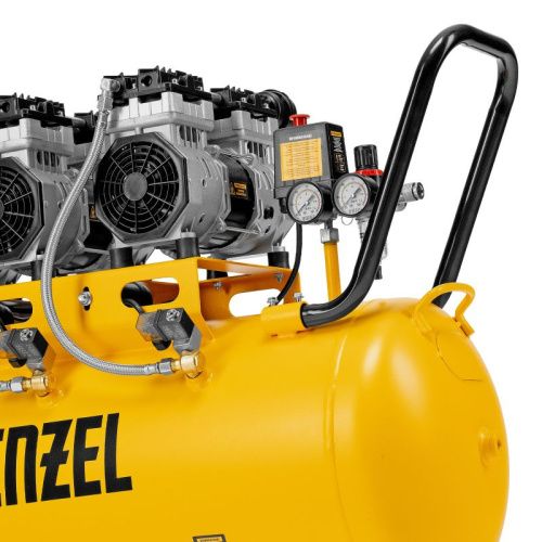 Компрессор безмасляный, малошумный  Denzel DLS 2250/100-Tehinstrument