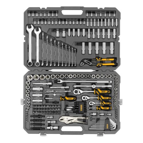 Набор инструментов 232 предмета Denzel, пластиковый кейс-Tehinstrument