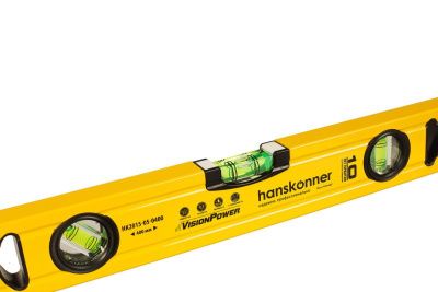 Уровень алюм. 400мм, Hanskonner-Tehinstrument