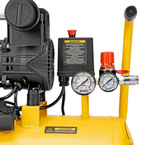 Малошумный безмасляный компрессор Denzel DLP-950/24-Tehinstrument