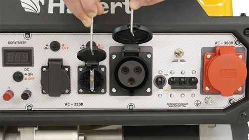 Habert Генератор HT13500E3U-ATS-Tehinstrument